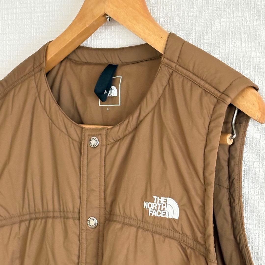 【美品】The North Face メドウウォームベスト　ブラウン L メンズ