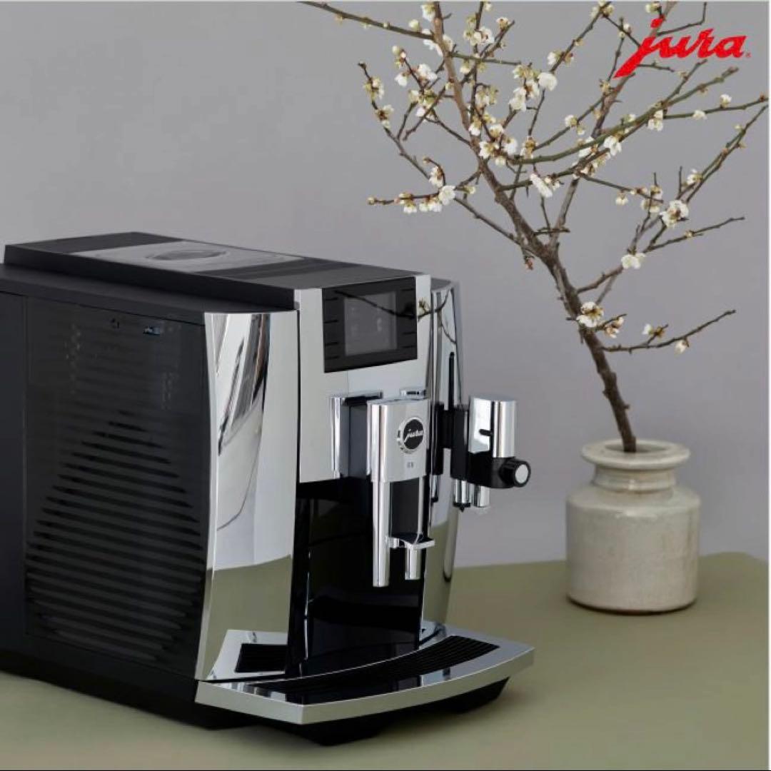 JURA E8 (JPA) エスプレッソマシン Chrome + 付属品5点