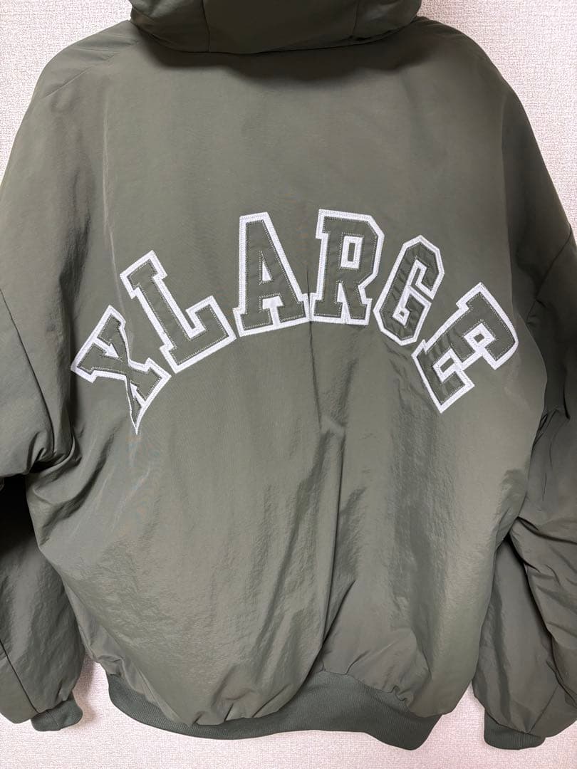 XLARGE オリーブ ナイロンジャケット L