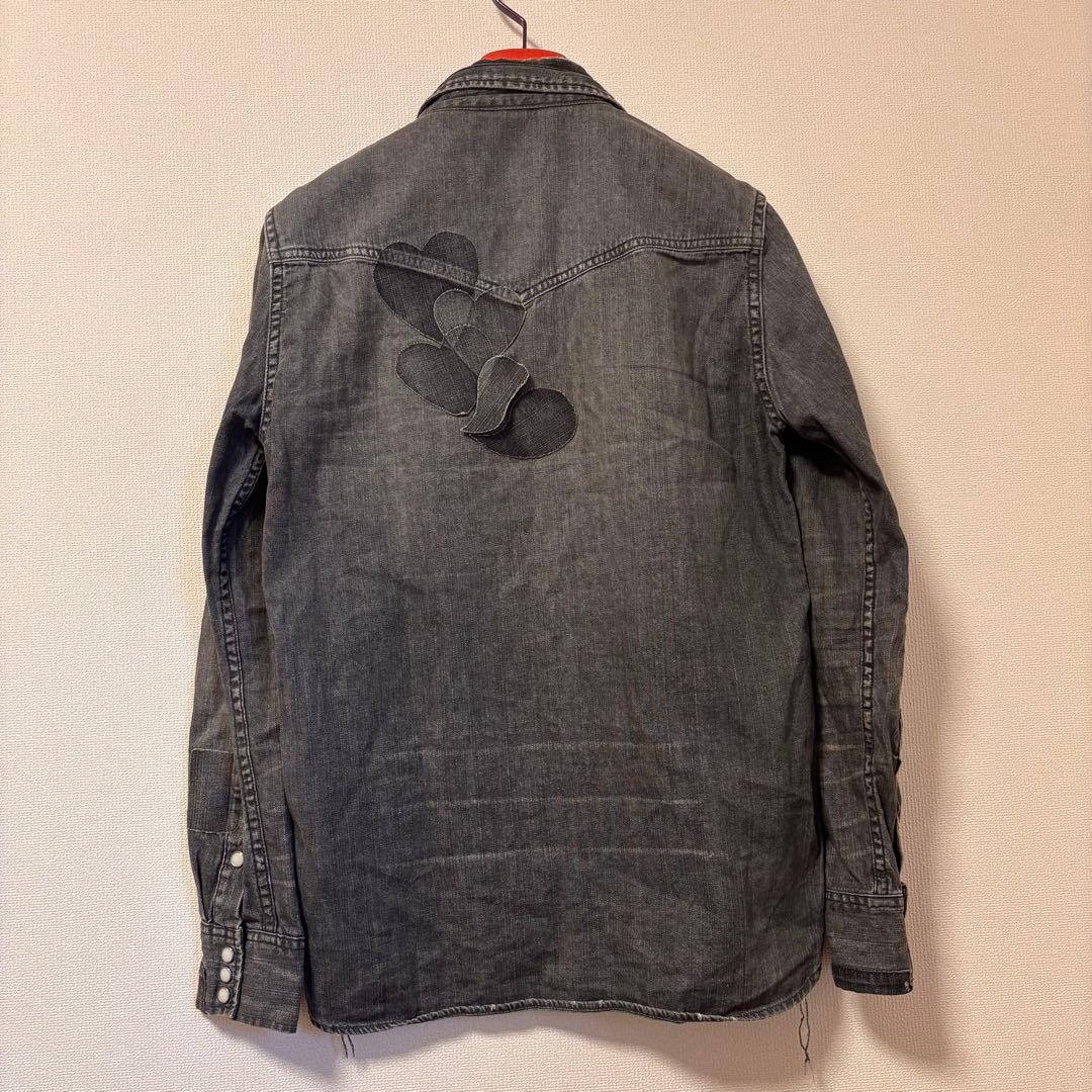 【希少】REMI RELIEF レミレリーフ ウエスタンシャツ　デニムシャツ