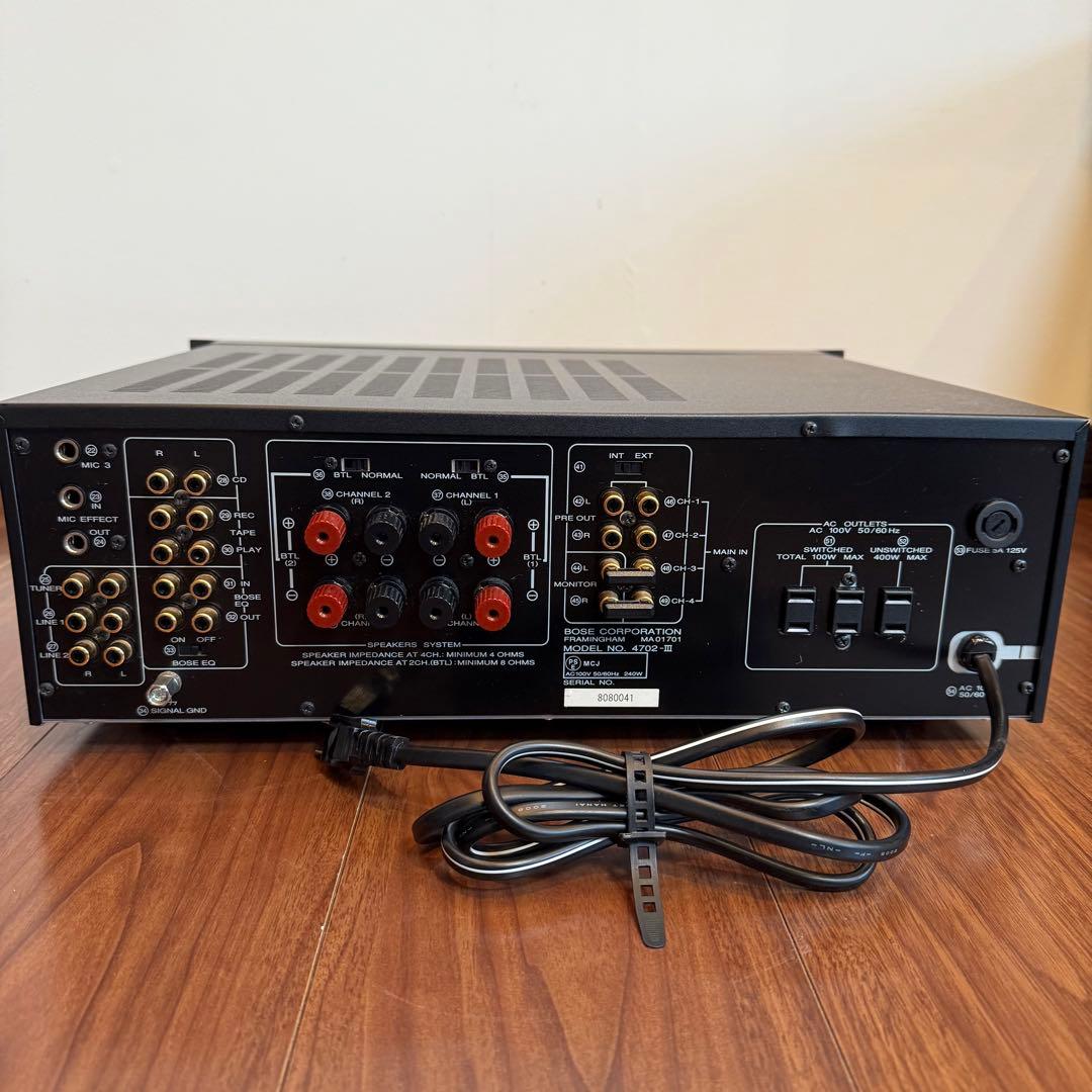BOSE 4702-III取扱説明書付き