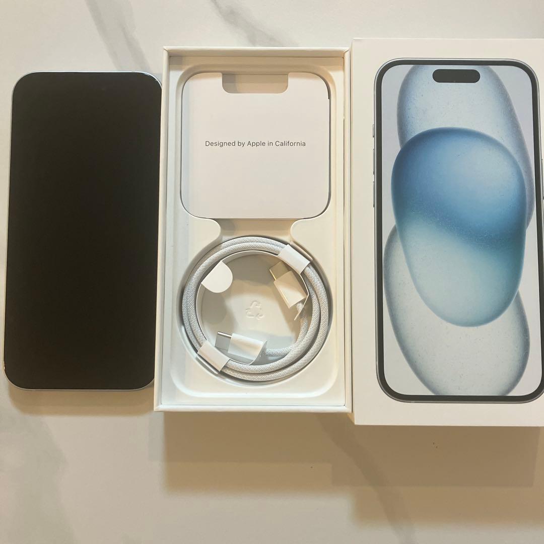 Apple iPhone 15 ブルー 新品未使用 128GB