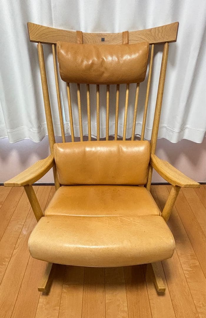 【廃盤革】リキロッカー conde house カンディハウス ロッキングチェア