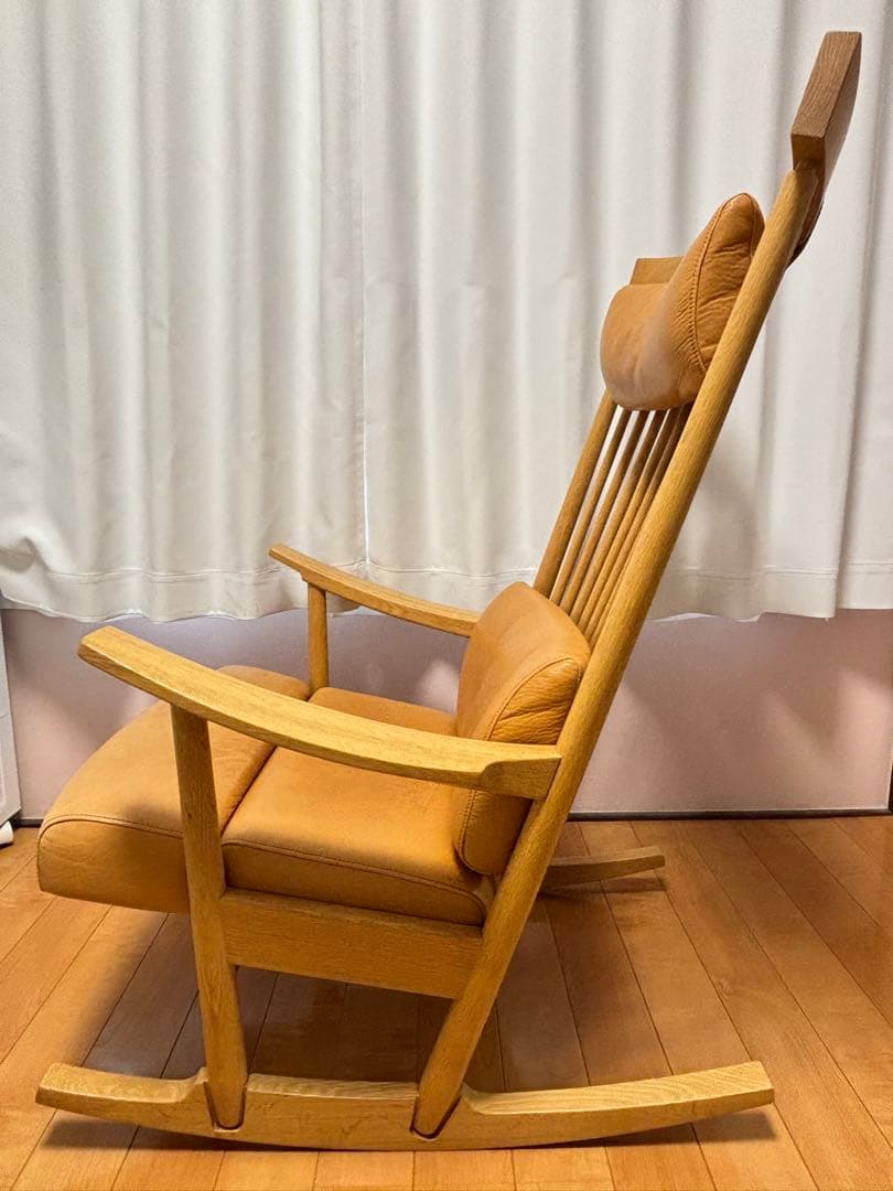 【廃盤革】リキロッカー conde house カンディハウス ロッキングチェア