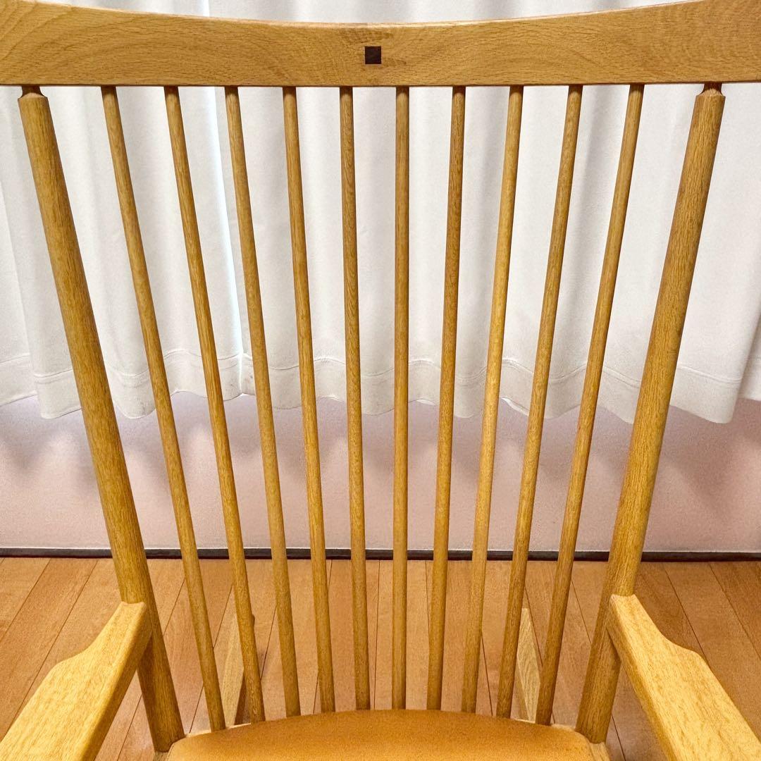 【廃盤革】リキロッカー conde house カンディハウス ロッキングチェア