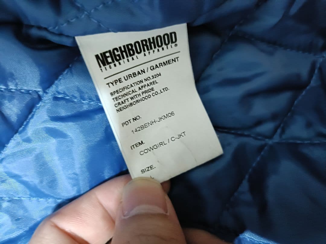 ジャケット・アウター NEIGHBORHOOD COWGIRL QUILTING JACKET