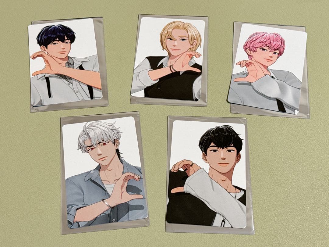 PLAVE プレイブ TikTok 特典 トレカ 5枚セット