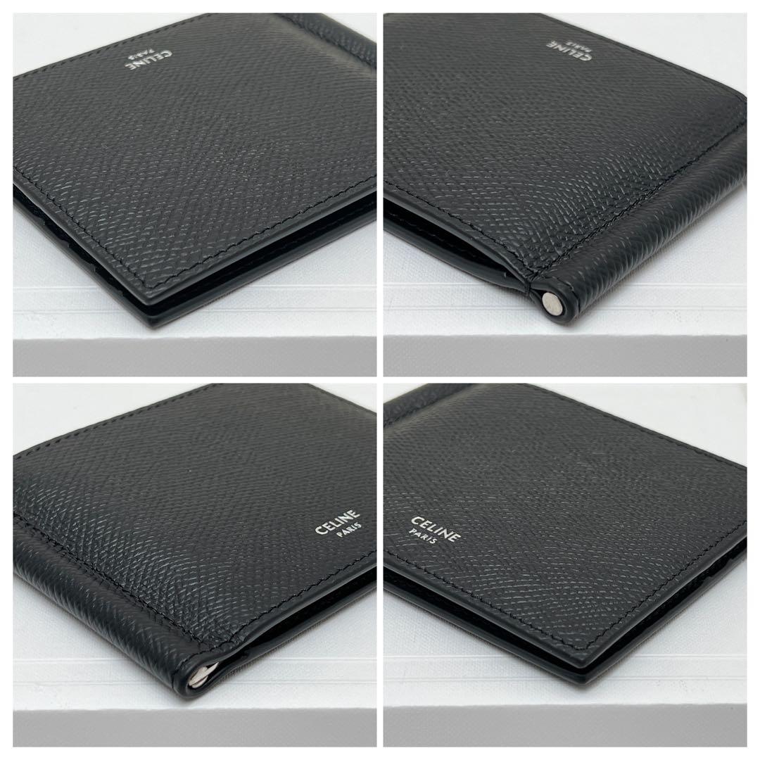 セリーヌ ビルクリップウォレット マネークリップ 現行品 ブラック