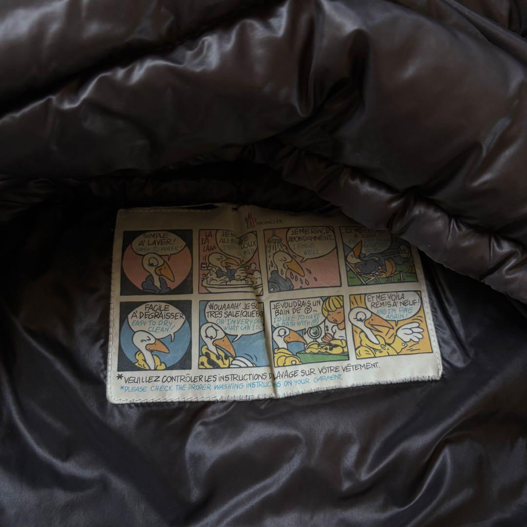 【廃盤品‼️】希少！Moncler モンクレール　アノラック　ダウン　黒　 L 3