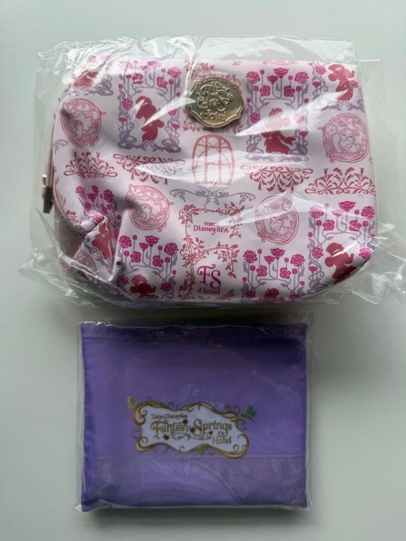 ディズニーホテル 宿泊者限定　エコバッグ　ポーチセット　新品未開封