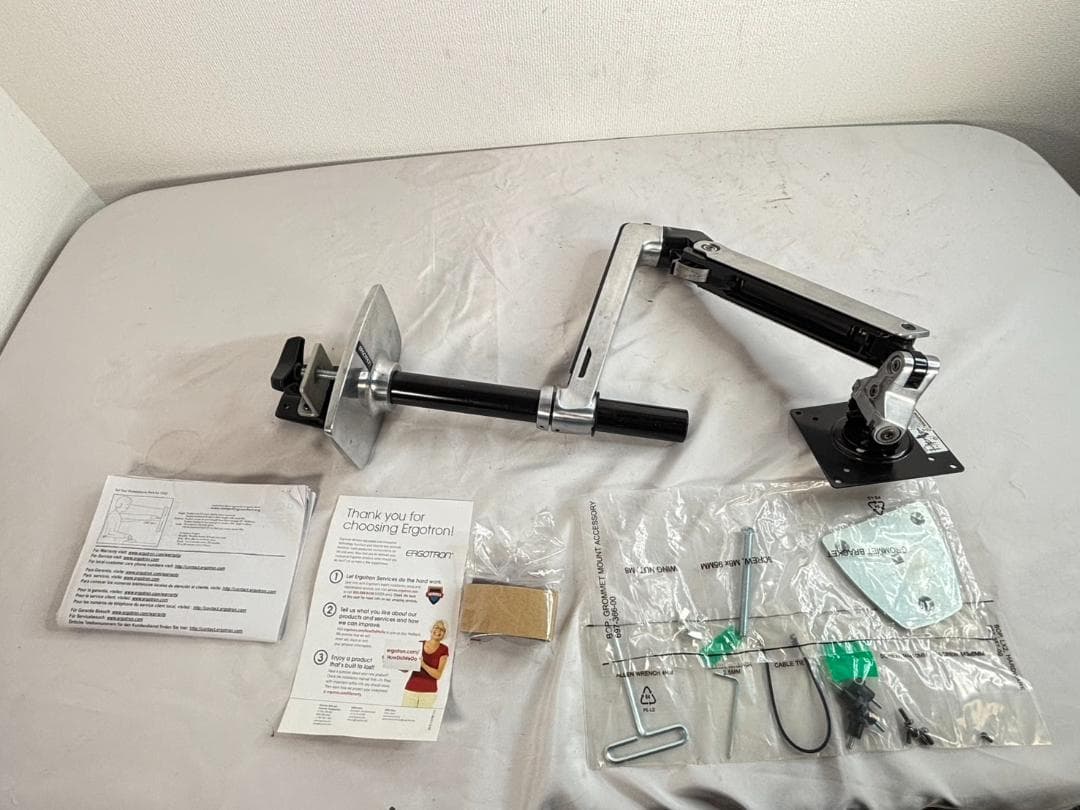 ERGOTRON LX デスクマウントアーム 長身ポール