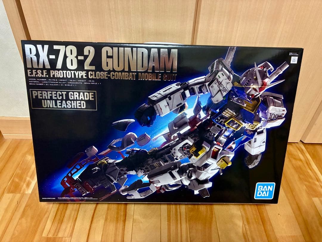 PG UNLEASHED 1/60 RX-78-2 ガンダム プラモデル