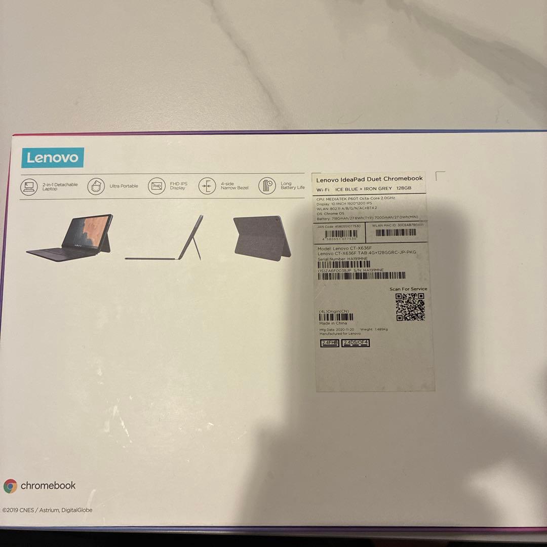 【新春セール】Lenovo IdeaPad Duet Chromebook 本体