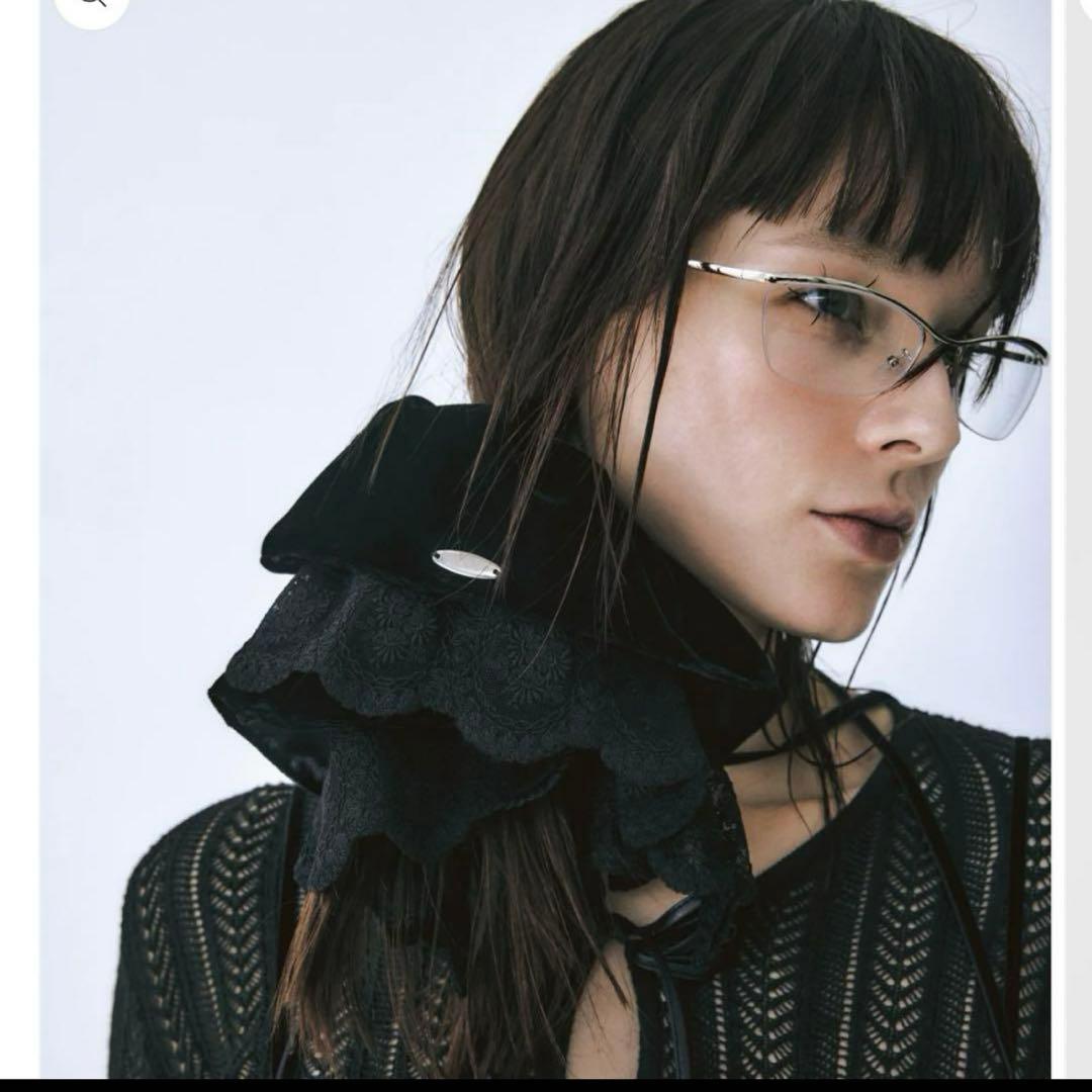 tanakadaisuke タナカダイスケ ベロアレース　シュシュ　ヘアゴム