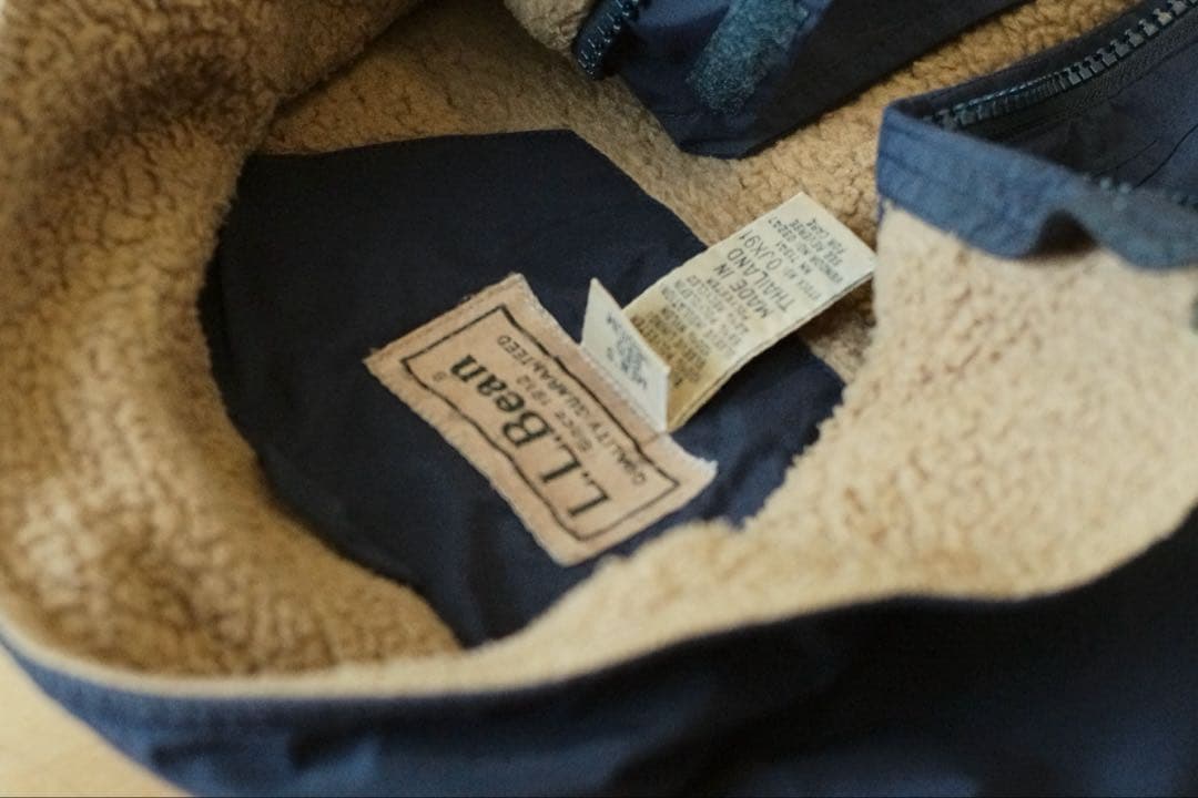 L.L.BeanナイロンジャケットGORE-TEX POLARTEC