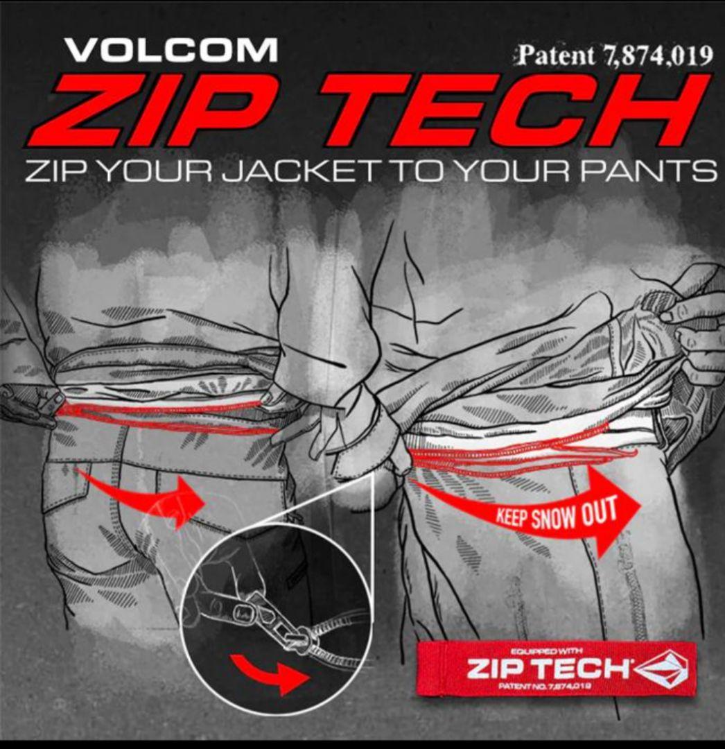 【新品】 ボルコム スノーボード ウェア パンツ 黒 L zip tech 対応