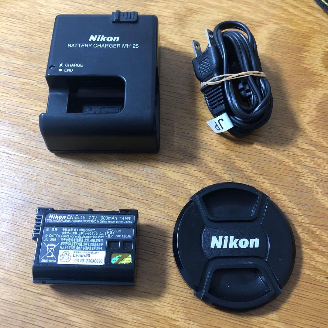 シャッター回数約7000回　d7100 レンズ付き