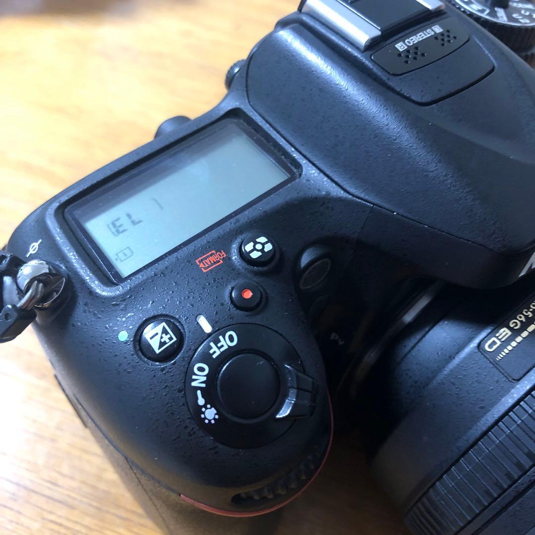 シャッター回数約7000回　d7100 レンズ付き