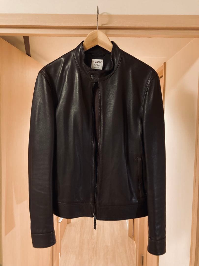 EMMETY JURI ブラウン サイズ48 ユリ エンメティ