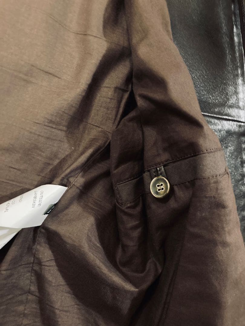 EMMETY JURI ブラウン サイズ48 ユリ エンメティ