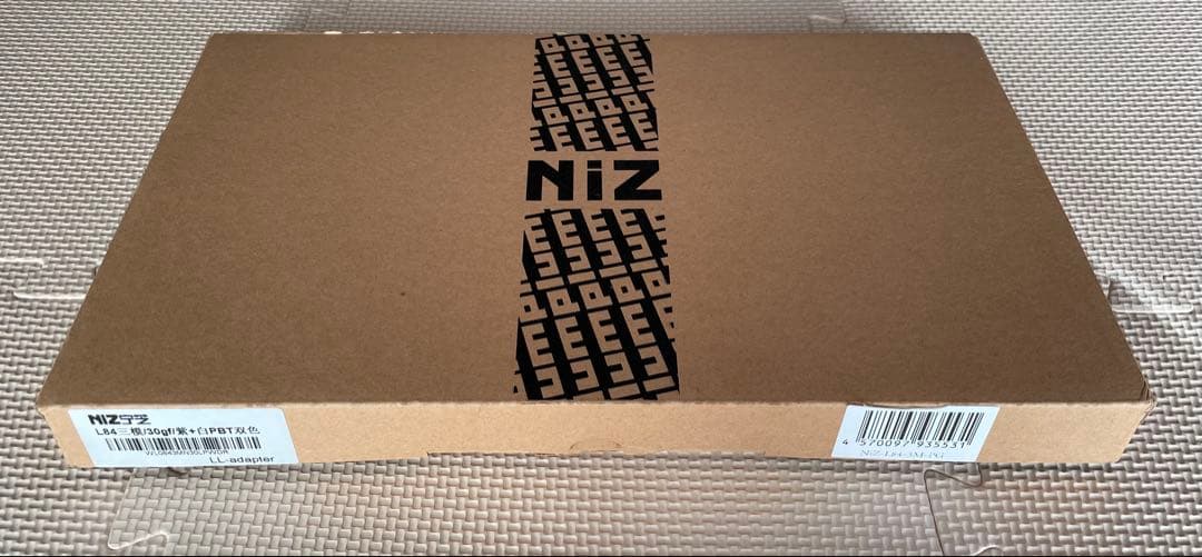 NiZ-L84-3M-PG 無線キーボード Purple White