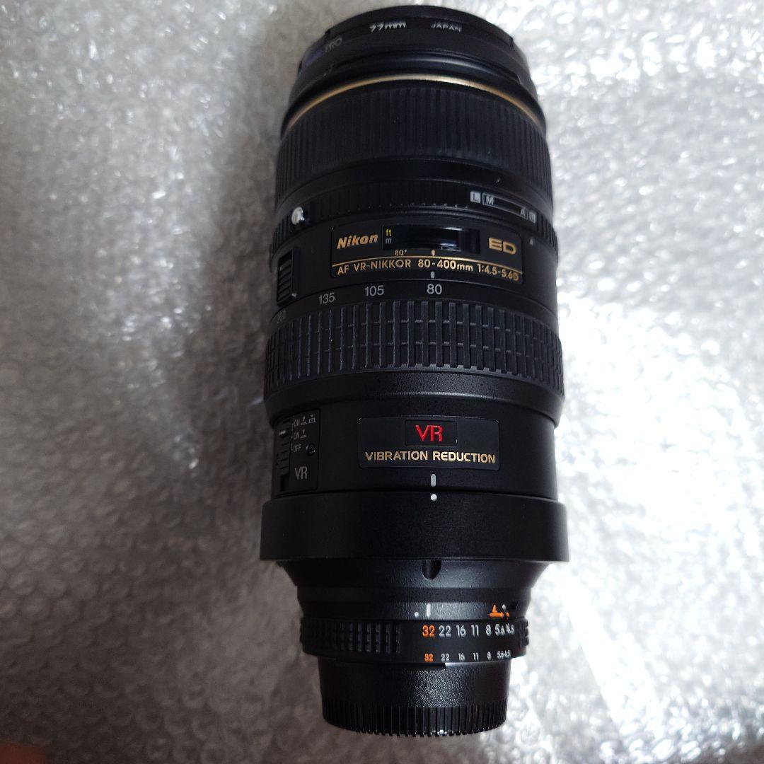 レンズ(ズーム) NIKON AF VR Nikkor 80-400mm f4.5-5.6D ED