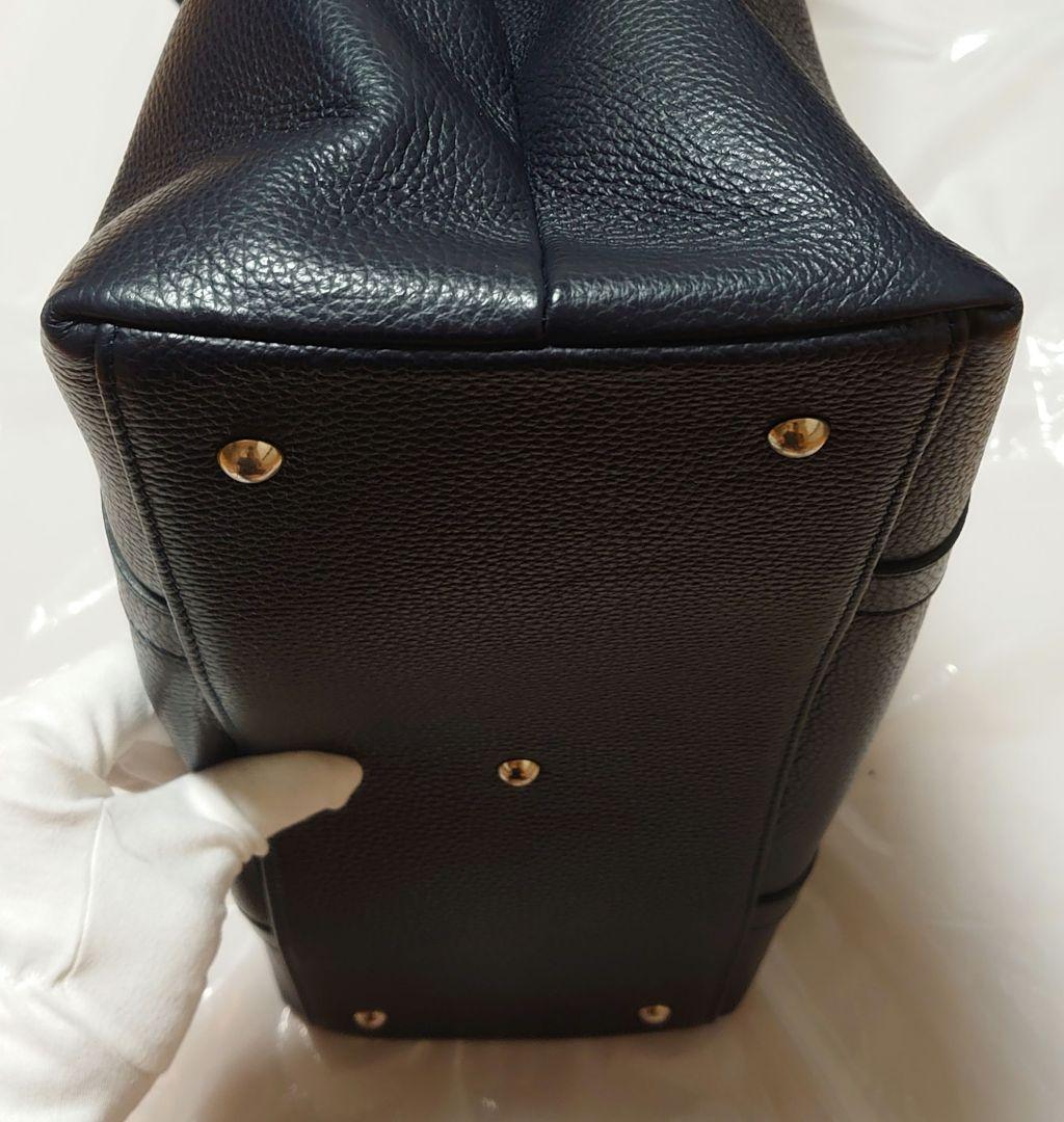 Andrea Rossi トート バッグ Alce デュプイ社 ダークネイビー