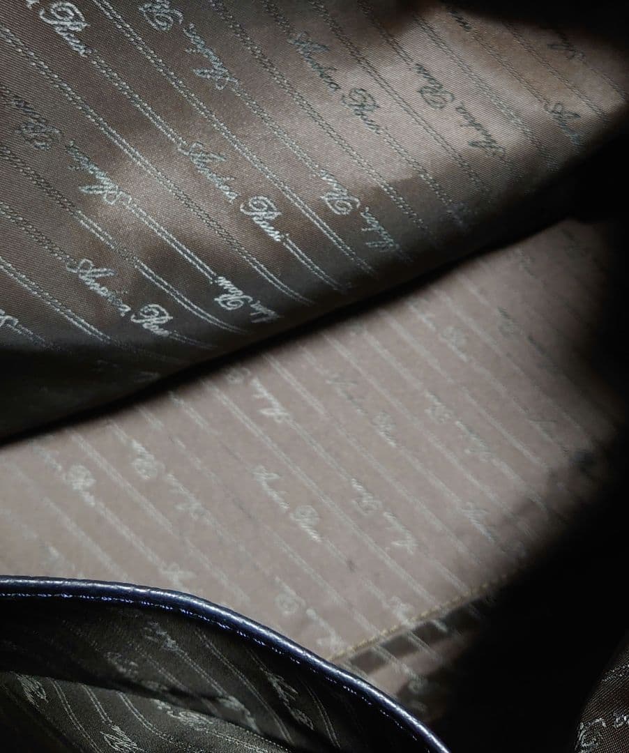 Andrea Rossi トート バッグ Alce デュプイ社 ダークネイビー