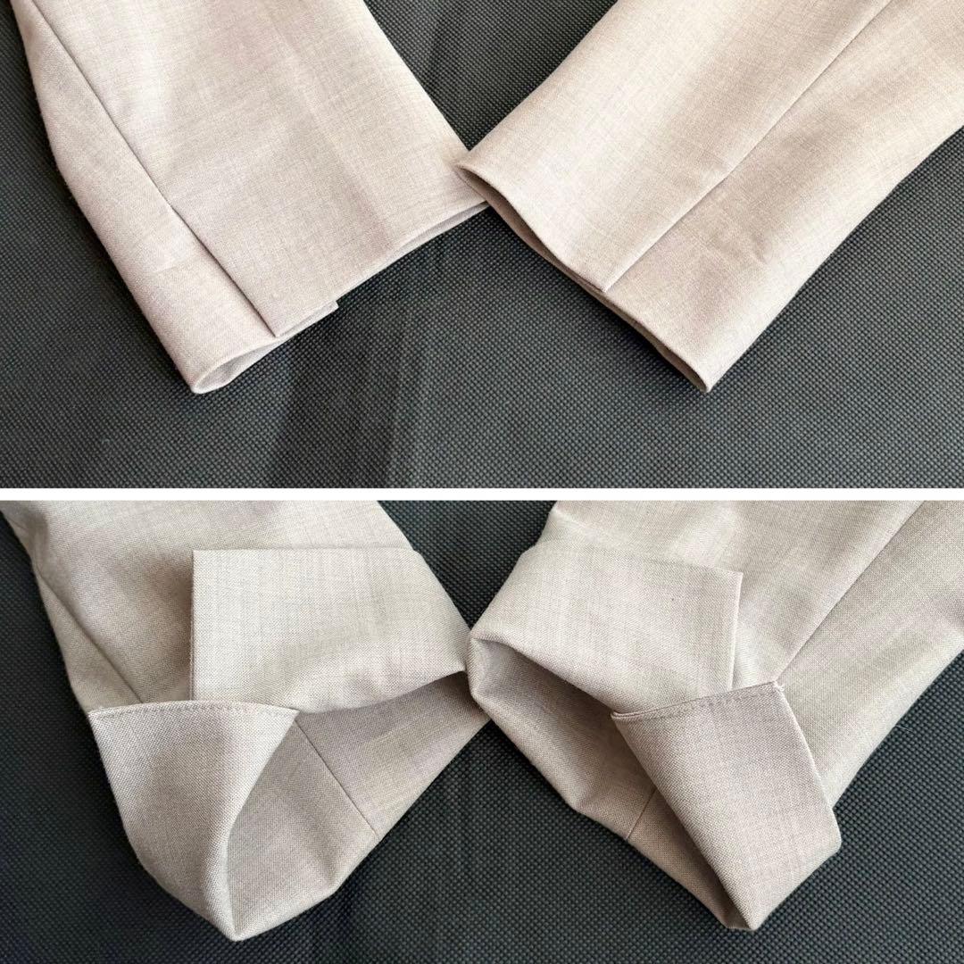 美品✨グリーンレーベルリラクシング カチリラ パンツスーツ ベージュ L