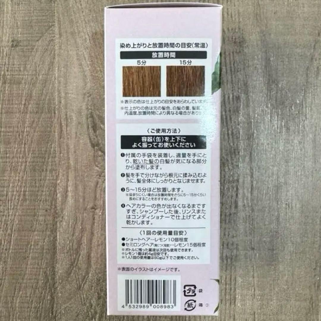 ヘアボーテ エクラ ボタニカル エアカラーフォーム ライトブラウン3本セット