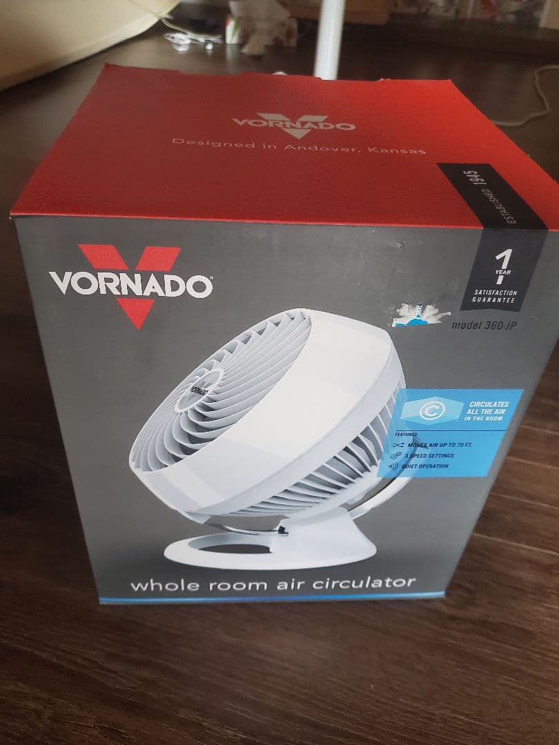 新品　Vornado ボルネード　サーキュレーター　360　6畳から14畳用