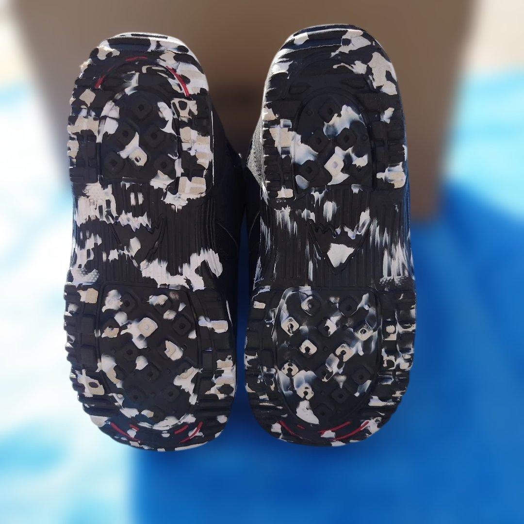 BURTON GROM BOA子ども用スノーボードブーツ ブラック 21cm