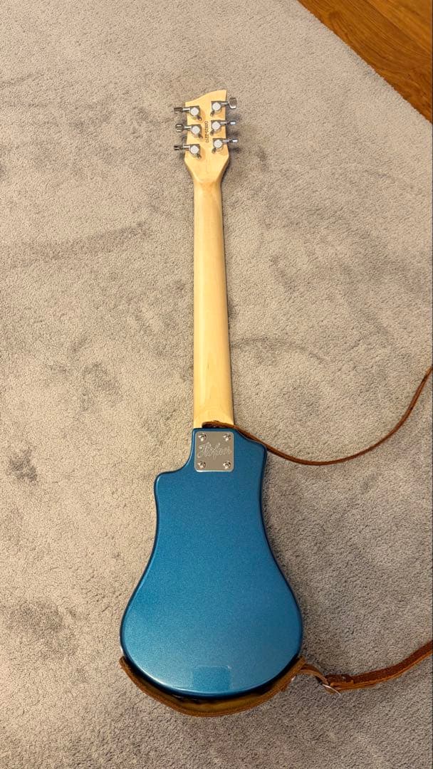 改造済/キズ有り Hofner Shorty ミニギター Gretsch風