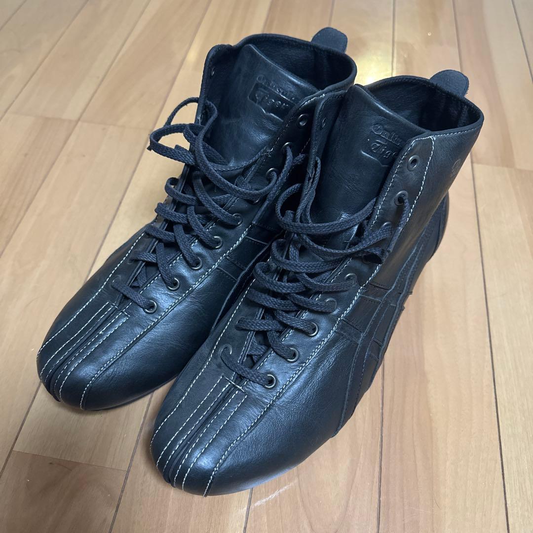 オニツカタイガー　ハイカット ブラック 27cm