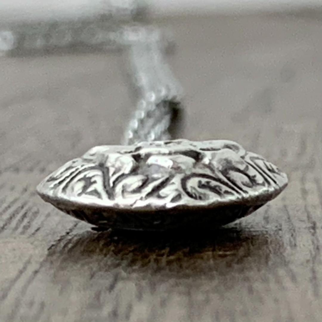 スウィートハートジュエリー白頭鷲 陸軍 シルバー ヴィンテージネックレスNAVY