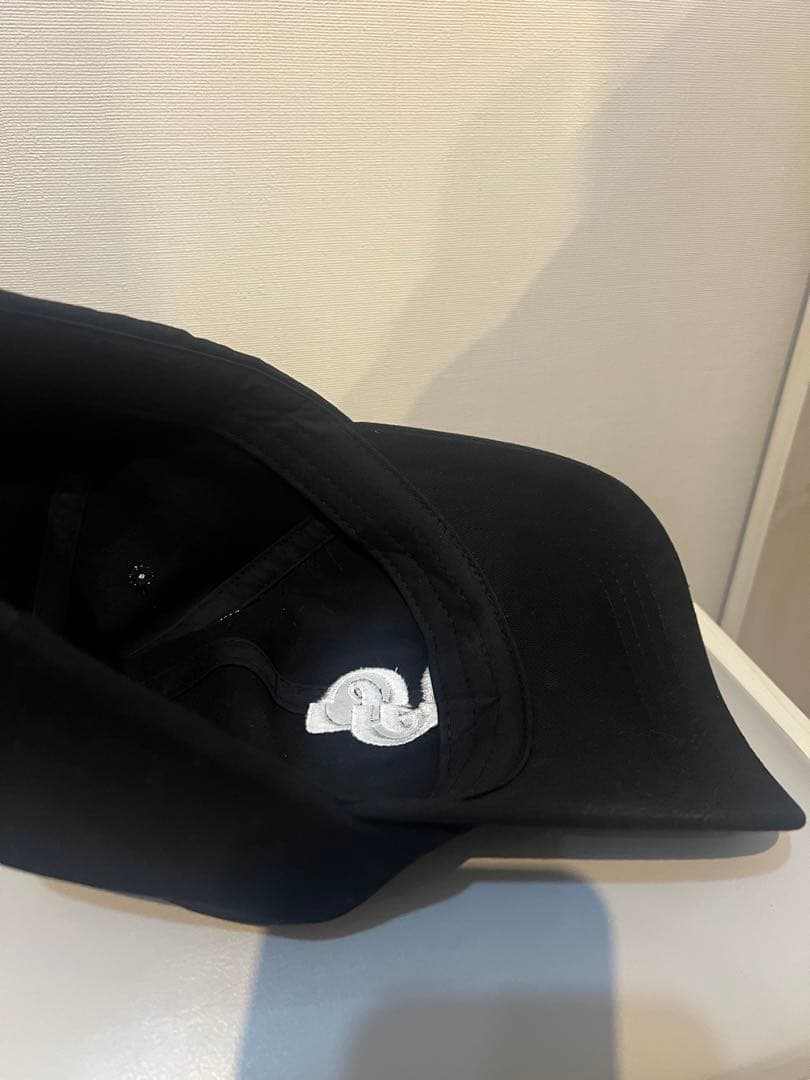 帽子 theredthered S logo cap scarlet bk