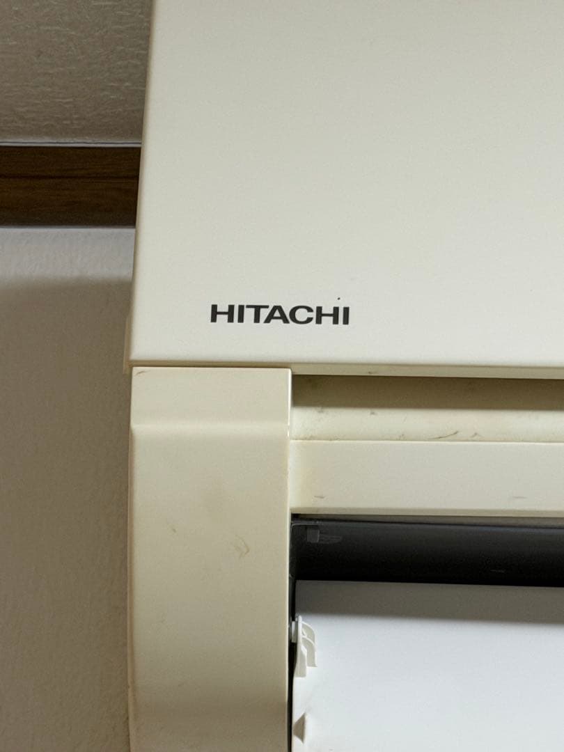HITACHI 白くまくん エアコン本体　RAS-AJ25G(W)リモコン付き