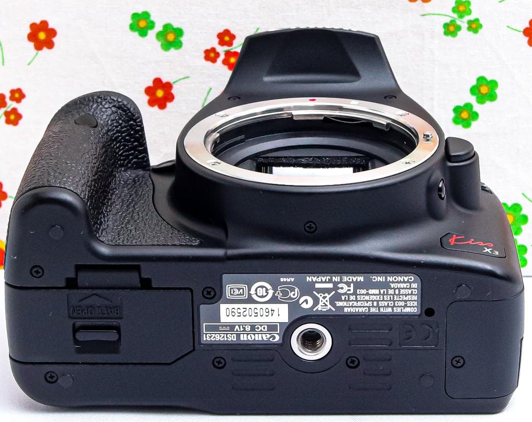 美品 キャノン Canon kiss x3☆ダブルレンズ☆スマホに転送☆一眼レフ