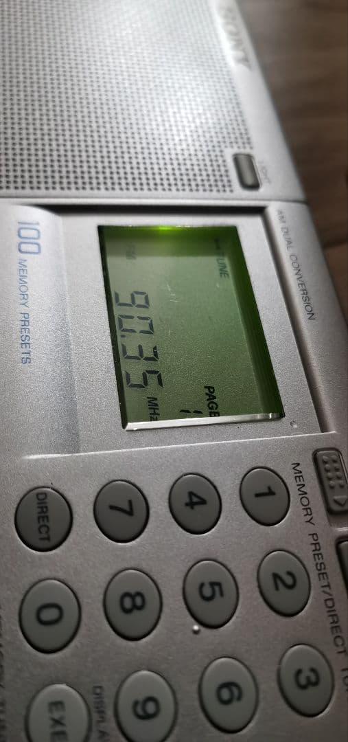 SONY ICF-SW7600GR ポータブルラジオ