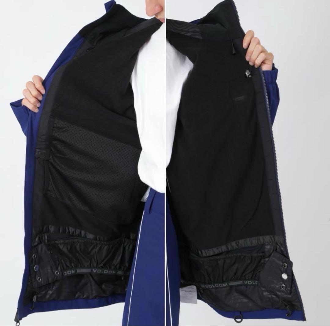 VOLCOM メンズ スノーボードウェア ブラック M