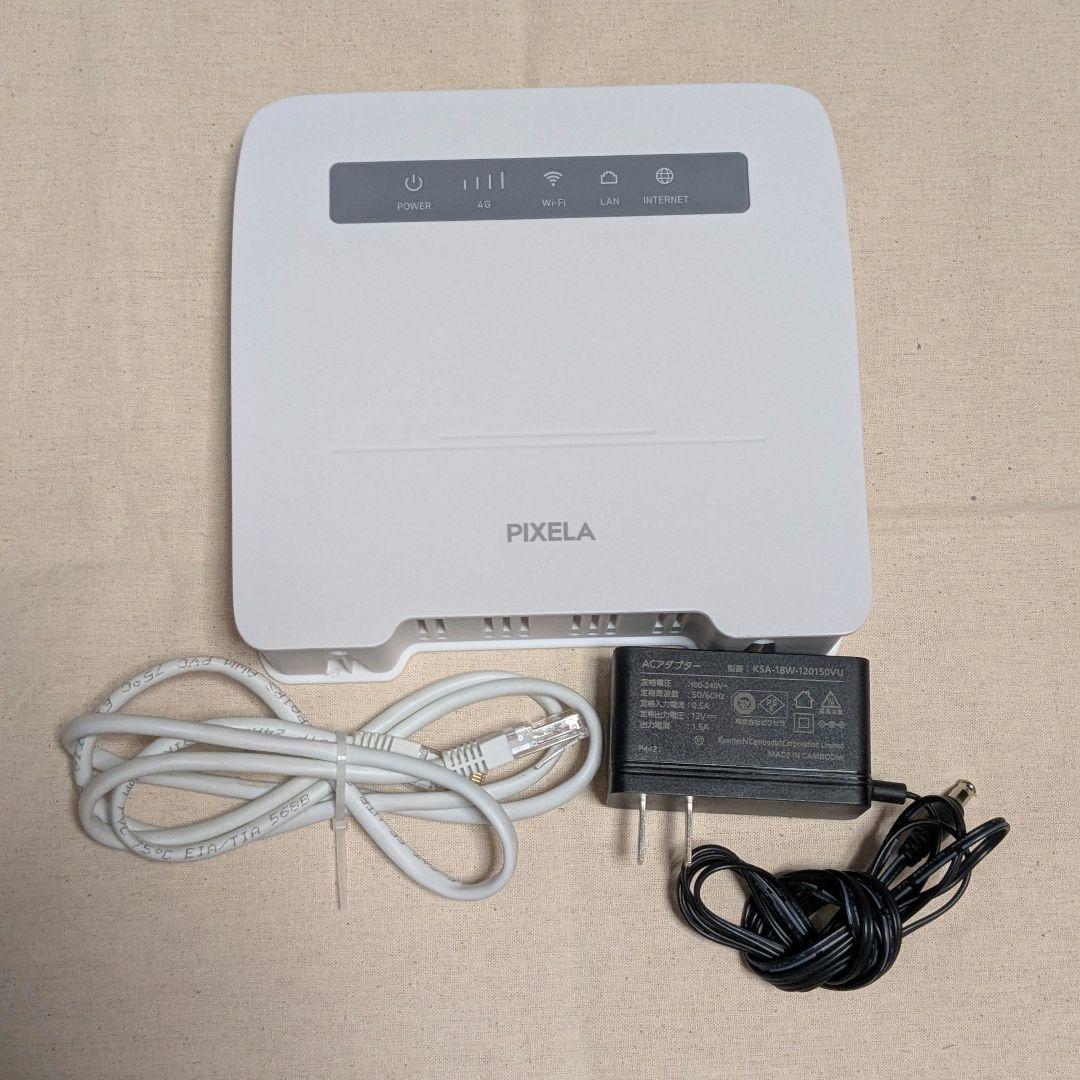 ピクセラ SIMフリー ホームルーター PIX-RT100 無線LANルーター