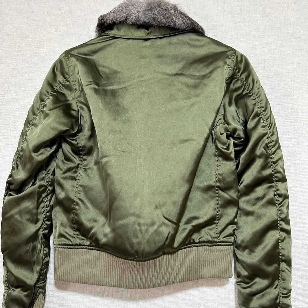 ✨激レア✨アヴィレックス AVIREXミリタリージャケット ラビットファー