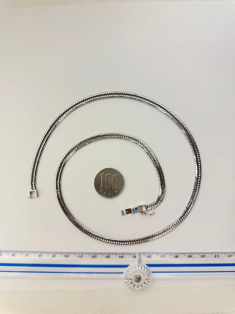 PT喜平ネックレス　12面トリプルカット