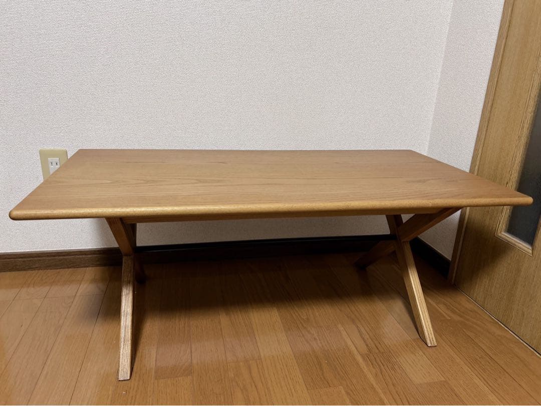 【たのメル便】unico ローテーブル リビングテーブル 説明書付き