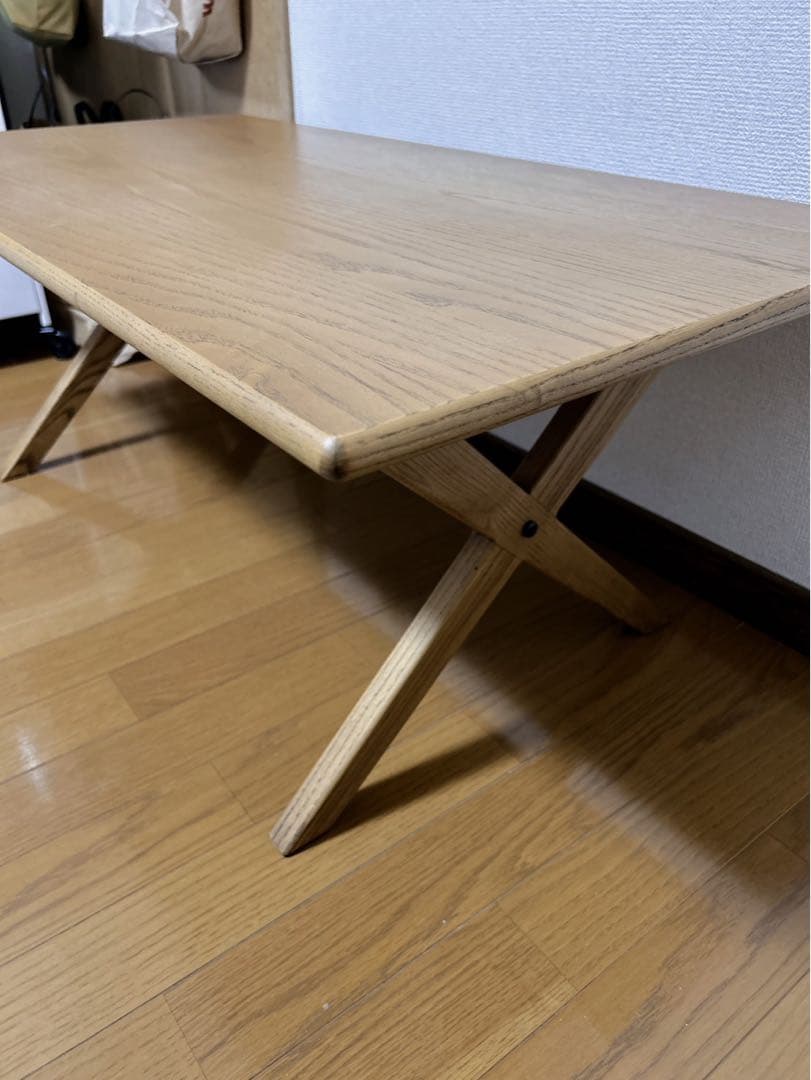 【たのメル便】unico ローテーブル リビングテーブル 説明書付き