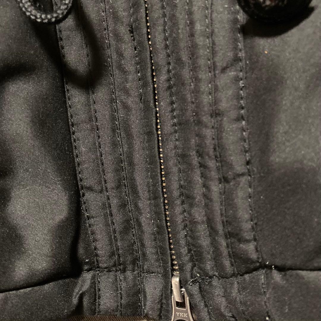 y2k 平成ギャル お兄系 グランジ パンク ファー付きミリタリージャケット