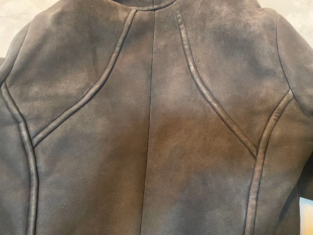 ダークブラウンレザー ジャケット