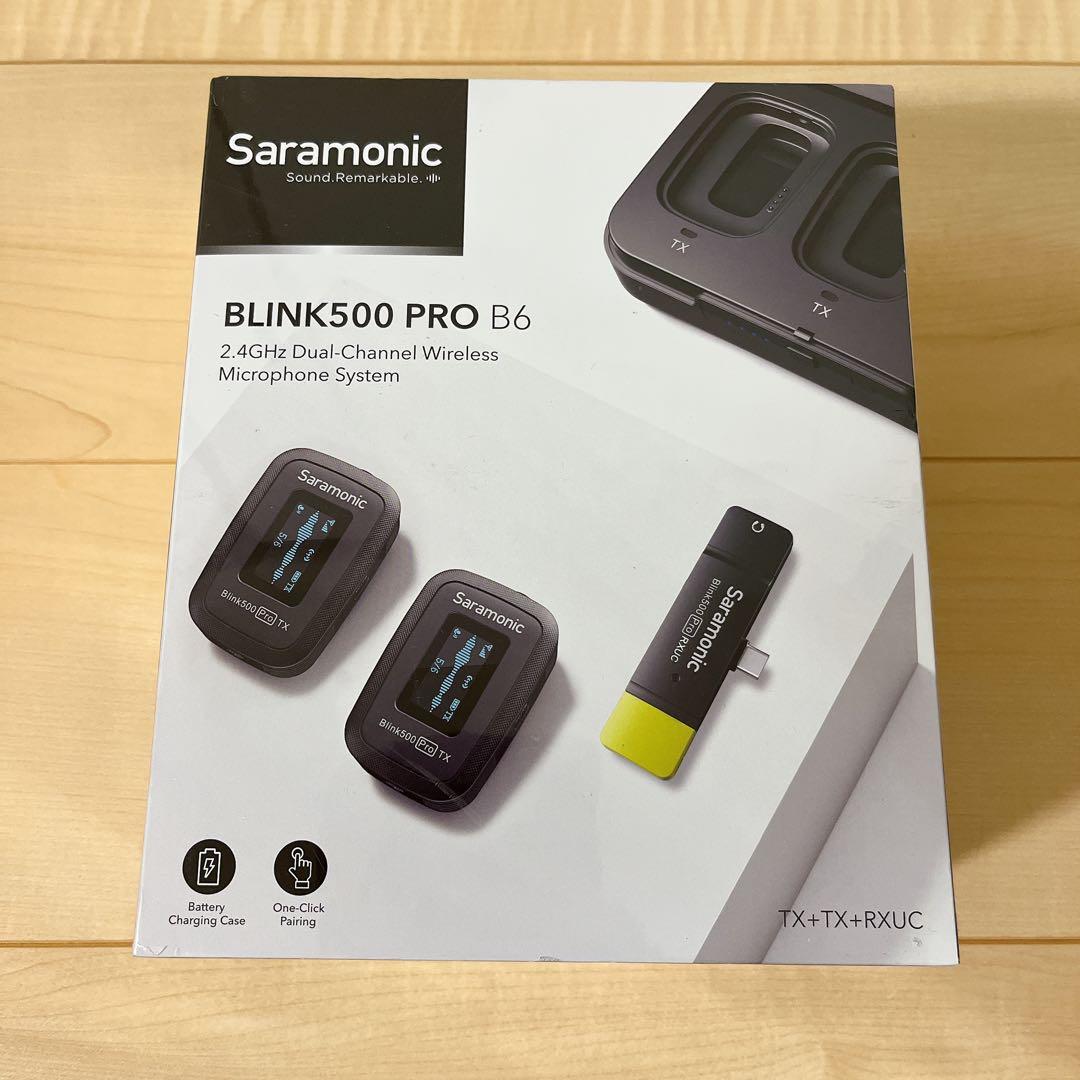 Saramonic Blink 500 PRO シリーズ B6 ミニデュア