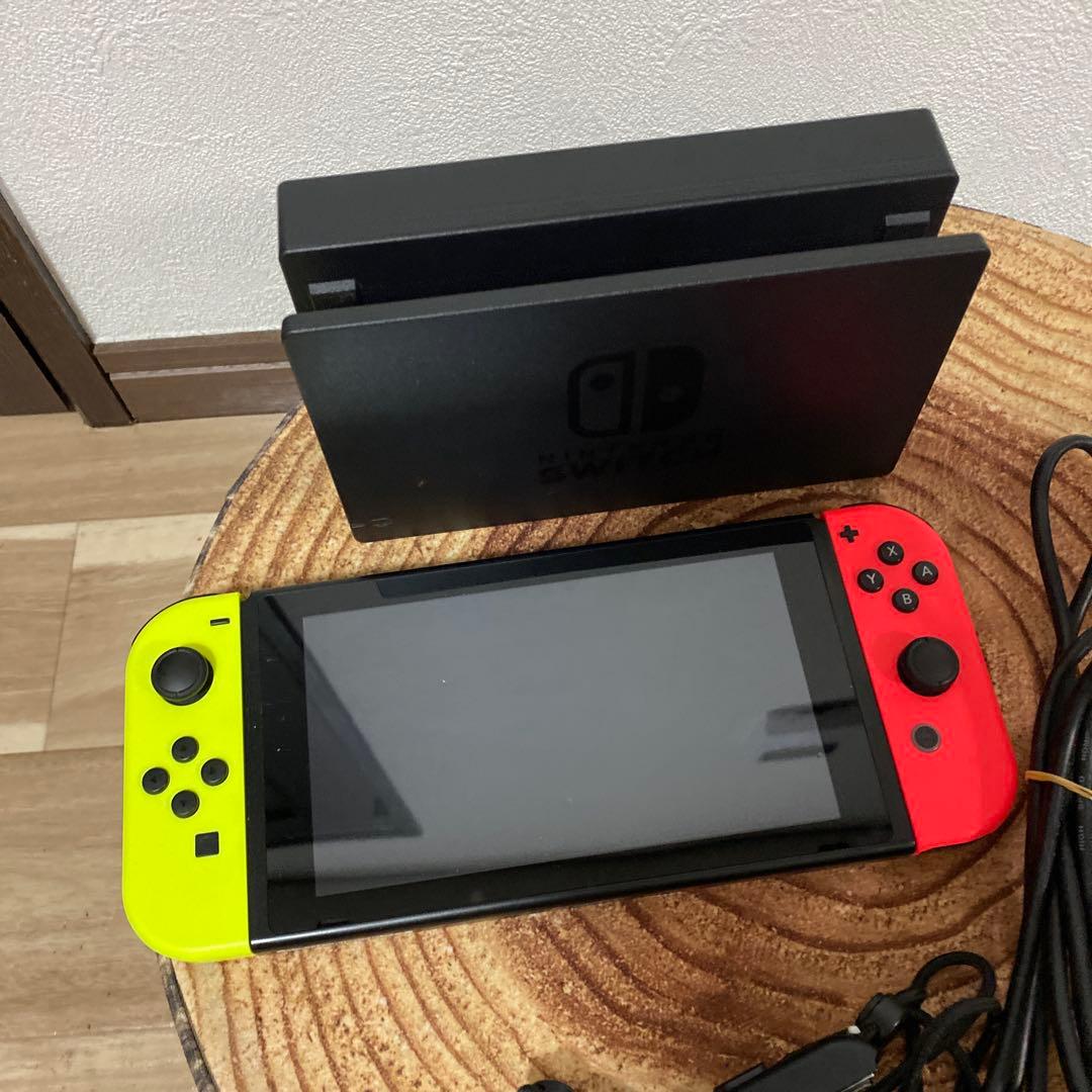 Nintendo Switch ニンテンドースイッチ本体　YEL/RED 箱無し