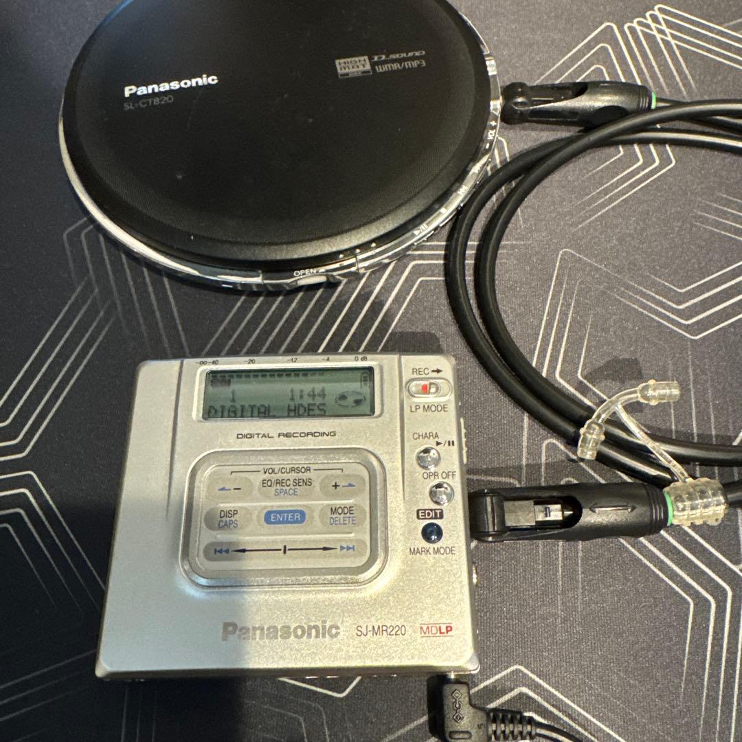 Panasonic MDプレーヤー SJ-MR220